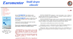 Desktop Screenshot of euromentor.ucdc.ro