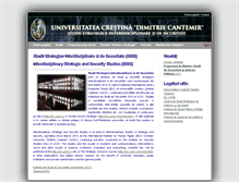 Tablet Screenshot of iss.ucdc.ro