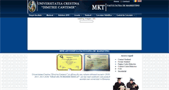 Desktop Screenshot of marketing.ucdc.ro